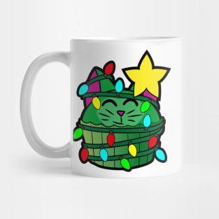 Catcake Christmas Tree! Ho Ho Ho! Mug